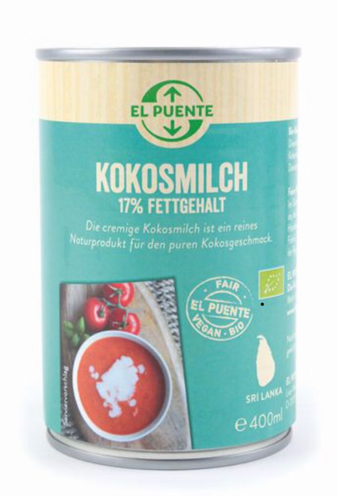 Der besondere Genuss: BIO-Kokosmilch